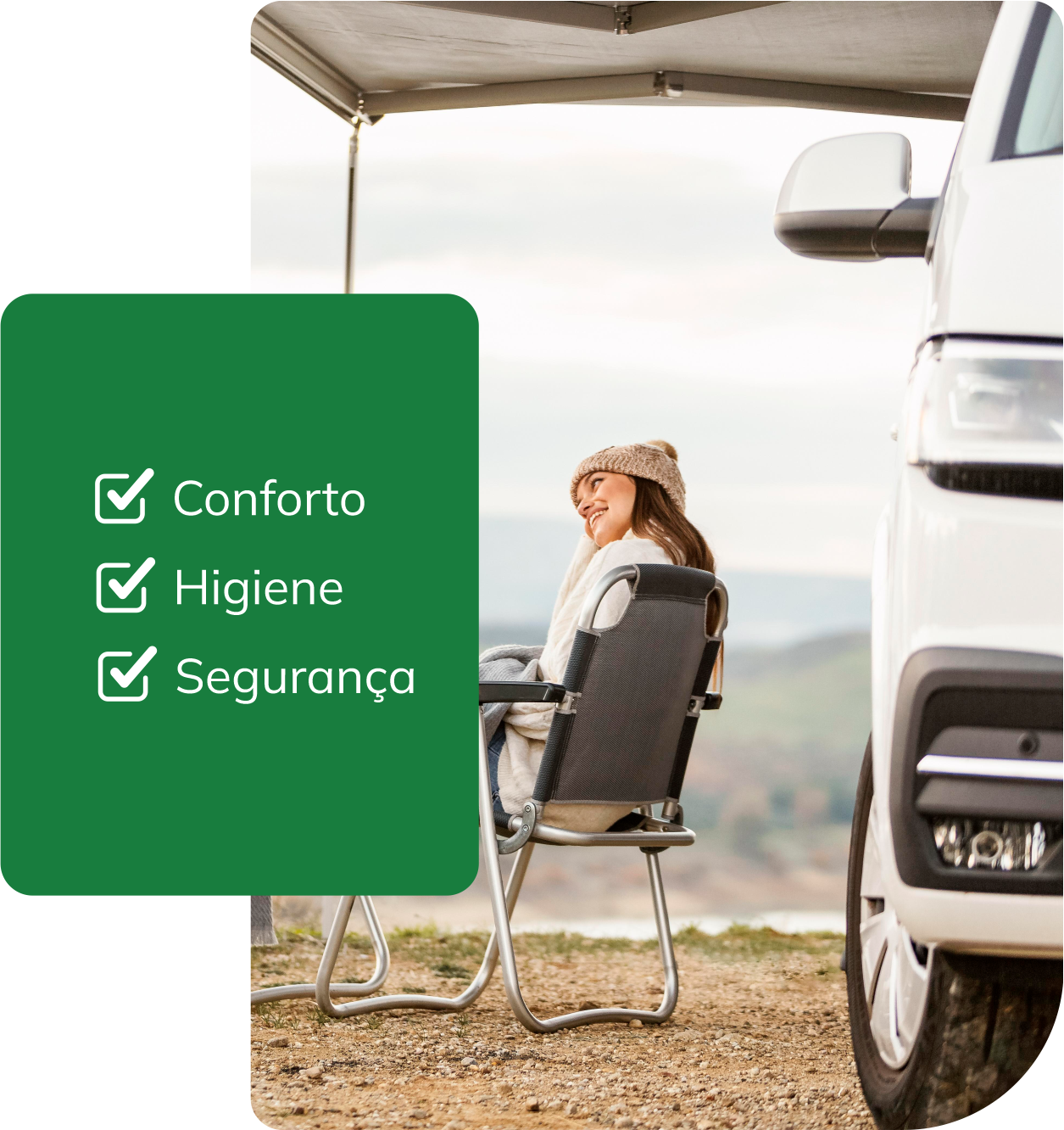 Higiene, segurança e conforto | Área de Serviço de Autocaravanas de Leomil