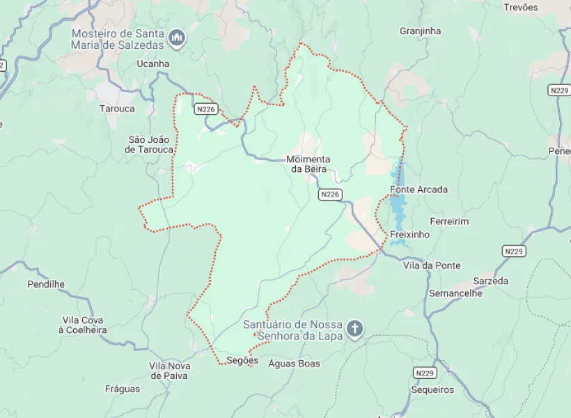 Moimenta da Beira | Área de Serviço de Autocaravanas de Leomil